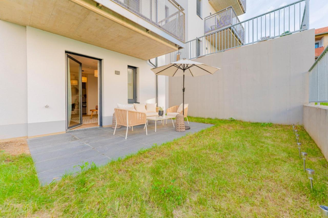 Apartamento Garden.Lounge Krems Am Steinertor Exterior foto